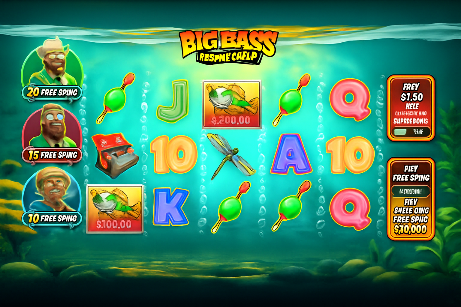 Big Bass Trophy Catch gameplay